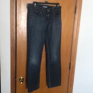 Lee Riders mid rise straight leg jeans size 6
